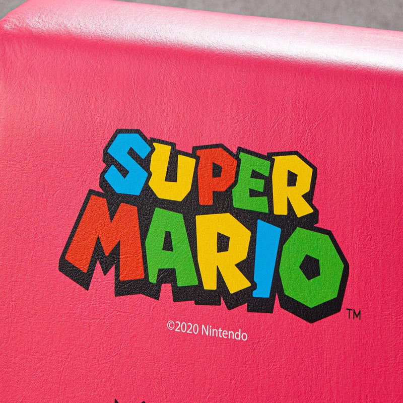 X Rocker Nintendo Super Mario™ Floor Rocker Gaming-Bodensessel im Peach Design für Kinder & Jugendliche - pink