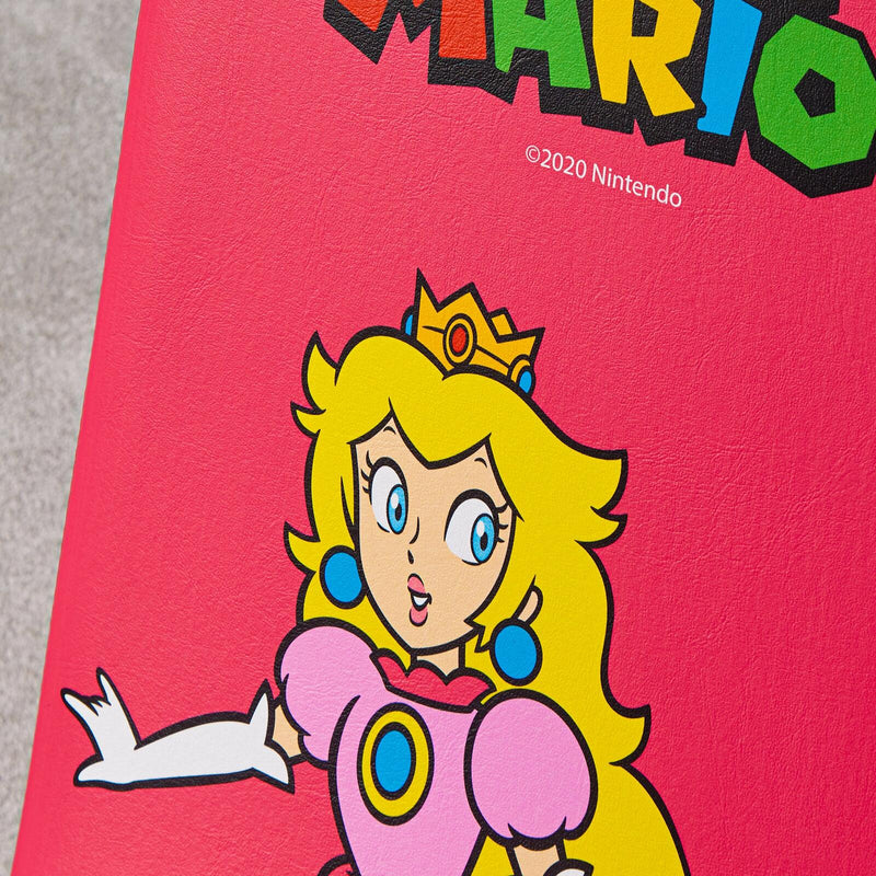 X Rocker Nintendo Super Mario™ Floor Rocker Gaming-Bodensessel im Peach Design für Kinder & Jugendliche - pink