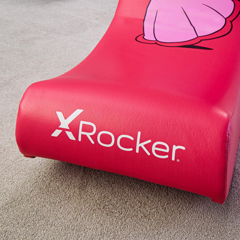 X Rocker Nintendo Super Mario™ Floor Rocker Gaming-Bodensessel im Peach Design für Kinder & Jugendliche - pink