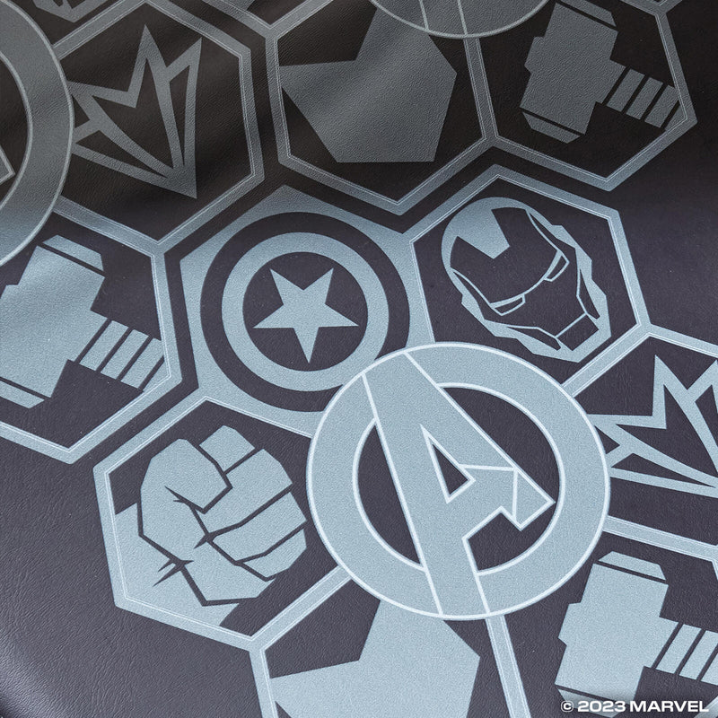 X Rocker Marvel™ Iron Man Floor Rocker Gaming-Bodensessel für Kinder & Jugendliche - schwarz