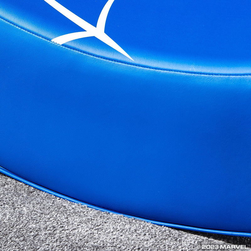 X Rocker Marvel™ Spider-Man Floor Rocker Gaming-Bodensessel für Kinder & Jugendliche - blau