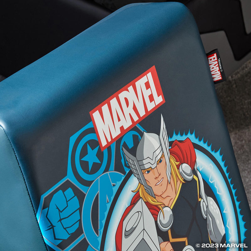 X Rocker Marvel™ Thor Floor Rocker Gaming-Bodensessel für Kinder & Jugendliche - dunkelblau