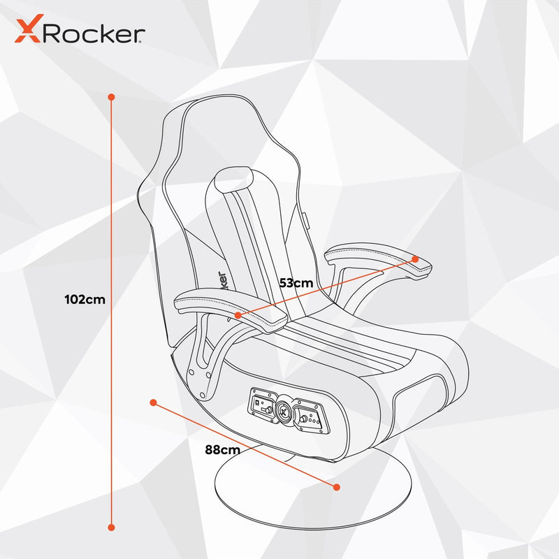 X Rocker Marvel™ Elite 2.1 Gaming-Sessel im Thor Design - blau