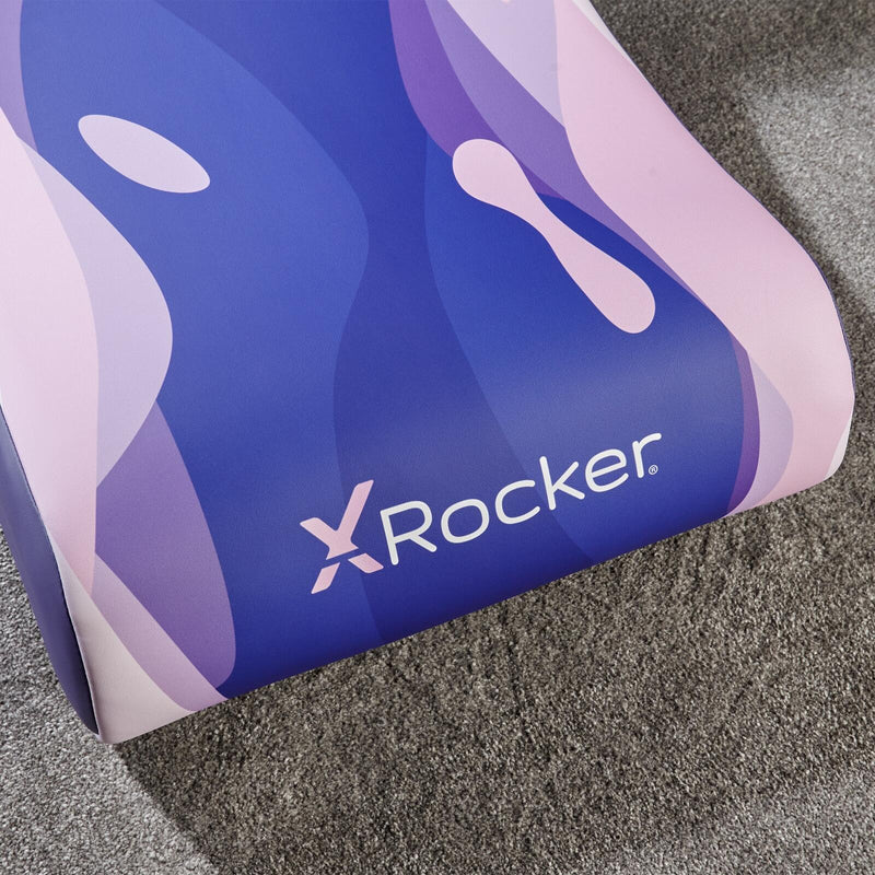 X Rocker Lava Floor Rocker Gaming-Bodensessel für Kinder & Jugendliche - pink