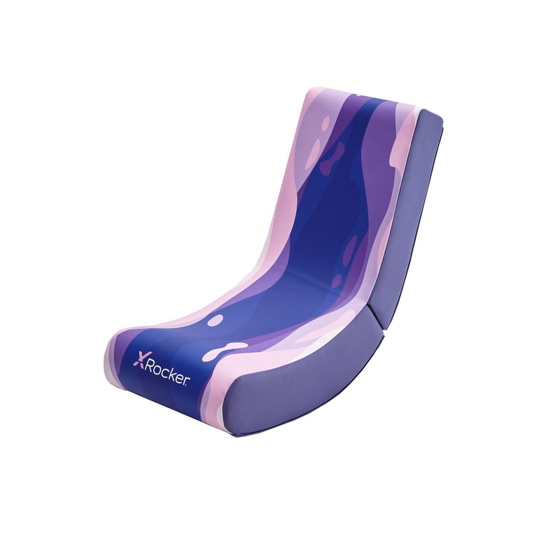 X Rocker Lava Floor Rocker Gaming-Bodensessel für Kinder & Jugendliche - pink