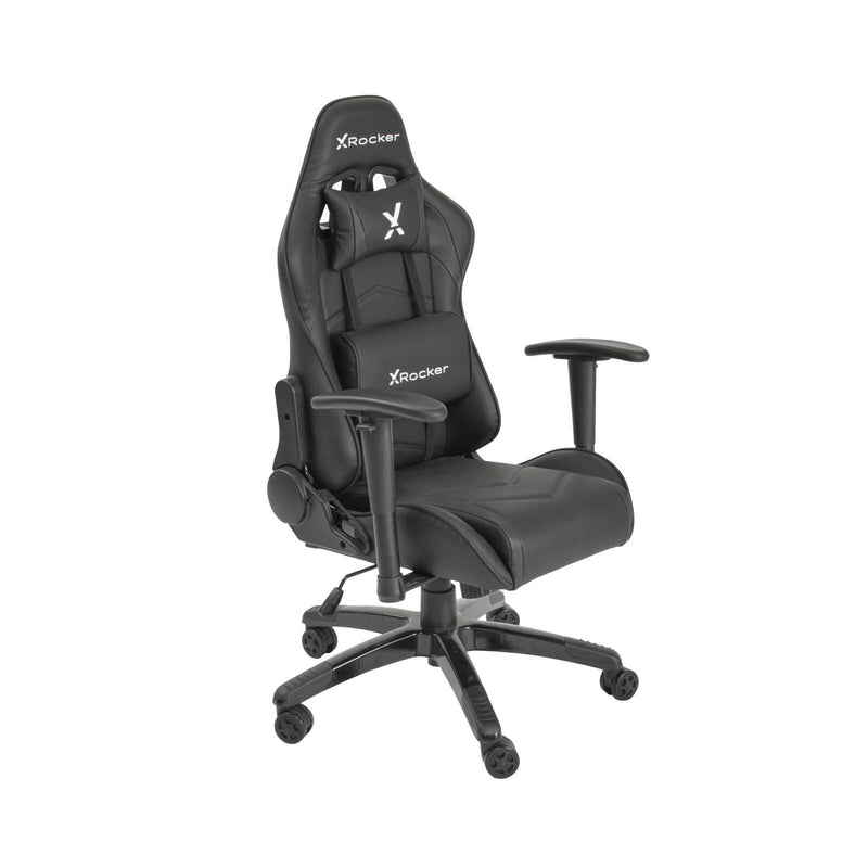 X Rocker Agility Compact eSports - Gaming-Bürodrehstuhl für Kinder & Teenager - schwarz