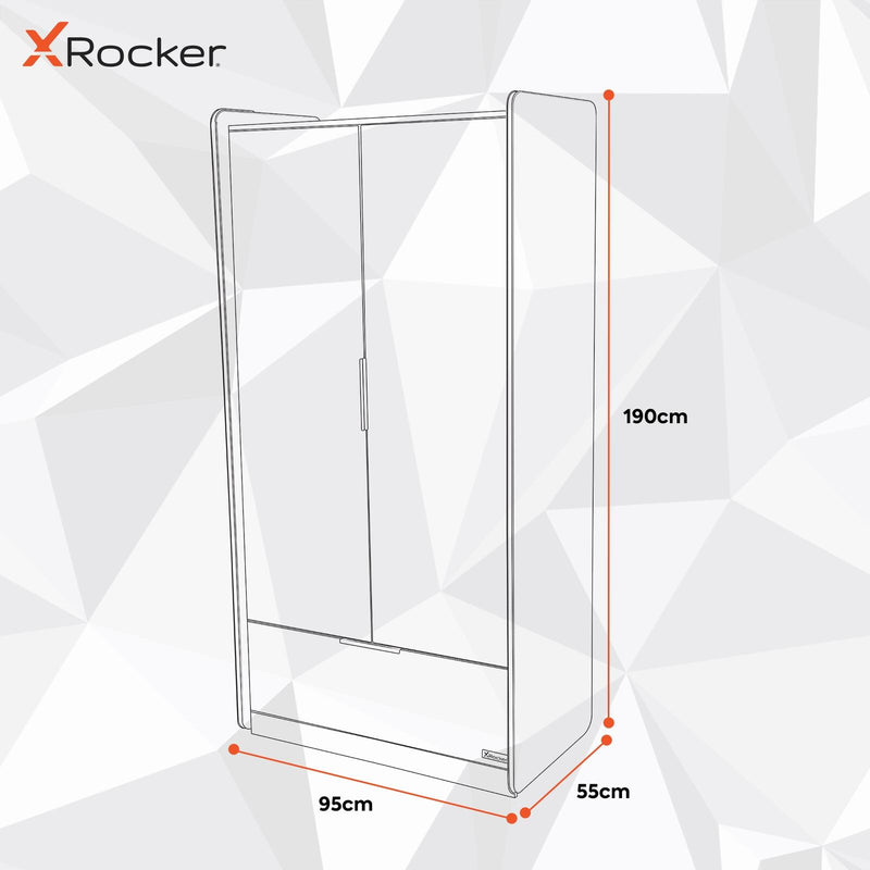 X Rocker Electra Gaming-Kleiderschrank (2-türig)