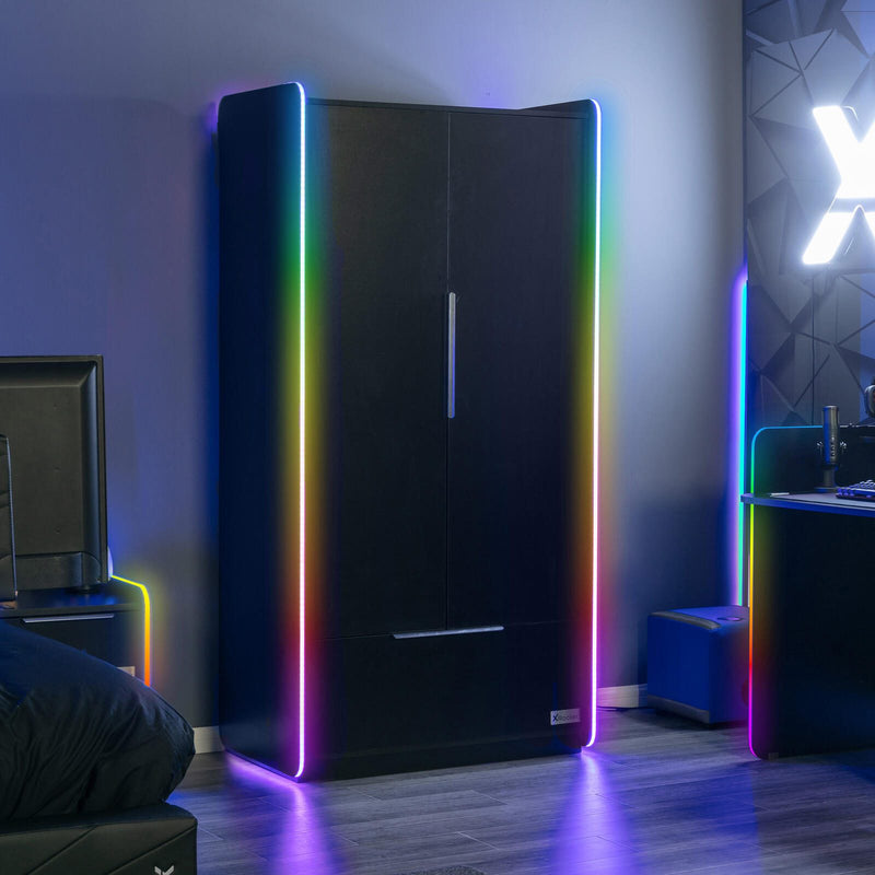 X Rocker Electra Gaming-Kleiderschrank (2-türig)