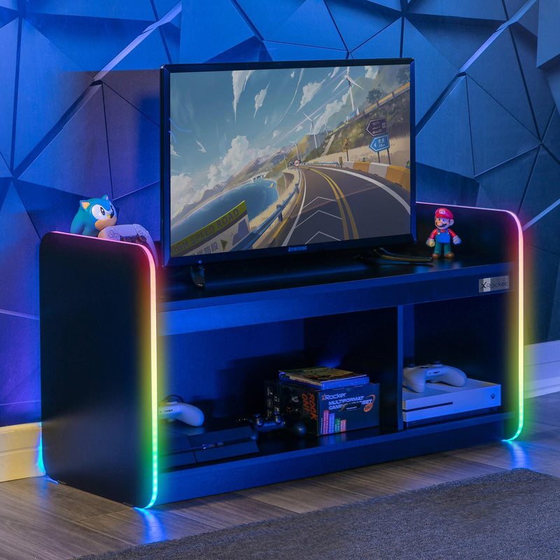 X Rocker Electra TV-Board - Gaming Media Center mit RGB-Beleuchtung & App-Steuerung