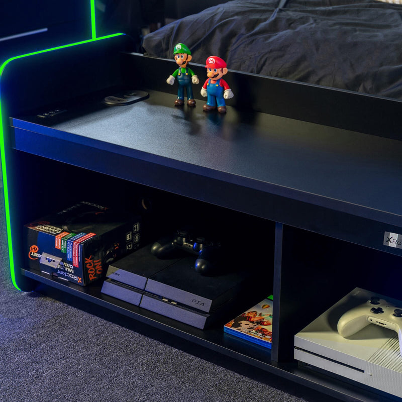 X Rocker Electra TV-Board - Gaming Media Center mit RGB-Beleuchtung & App-Steuerung