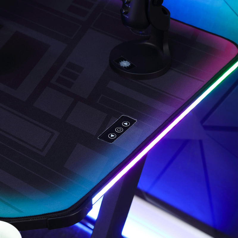 X Rocker Lumio Compact Gaming-Schreibtisch