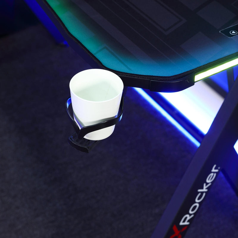 X Rocker Lumio Compact Gaming-Schreibtisch