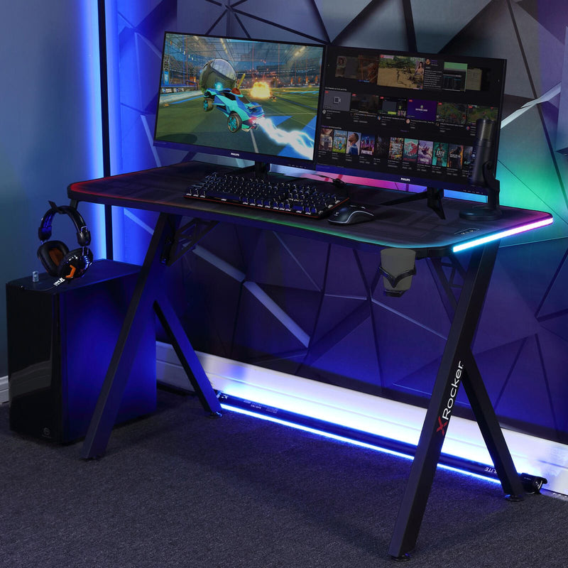 X Rocker Lumio XL Gaming-Schreibtisch