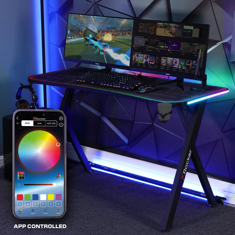 X Rocker Lumio XL Gaming-Schreibtisch