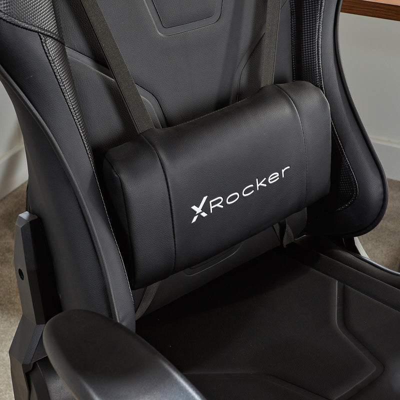 X Rocker Agility eSports Gaming-Bürodrehstuhl - schwarz