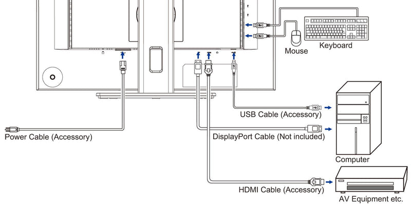 B-WARE iiyama ProLite XUB2495WSU-B7 Monitor 61,1 cm (24')