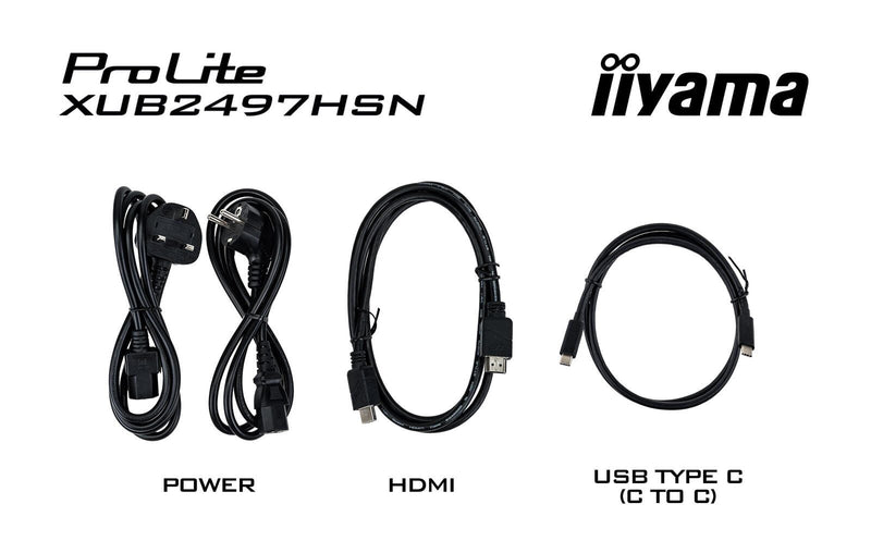iiyama ProLite XUB2497HSN-B2 Full HD Display 60,5 cm (24')