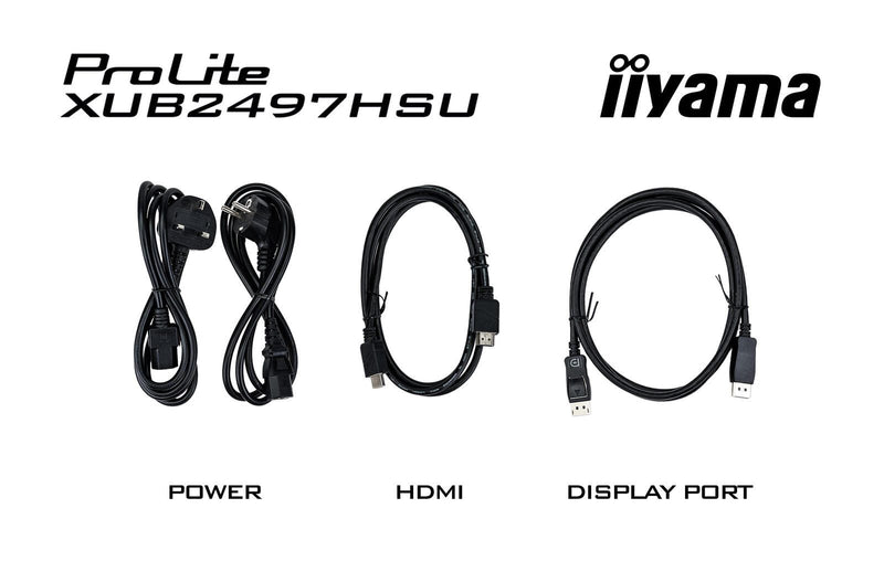 iiyama ProLite XUB2497HSU-W2 Full HD Display 60,5 cm (24')