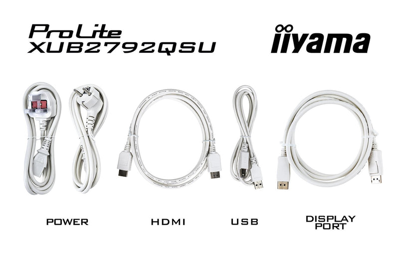 B-WARE iiyama ProLite XUB2792QSU-W6 Monitor 68,5 cm (27')