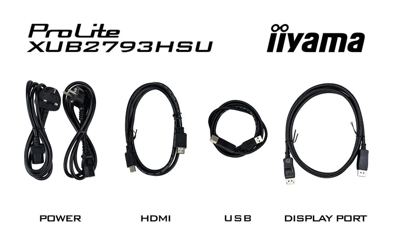iiyama ProLite XU2793QSU-B7 Wide Quad HD Display 68,6 cm (27')