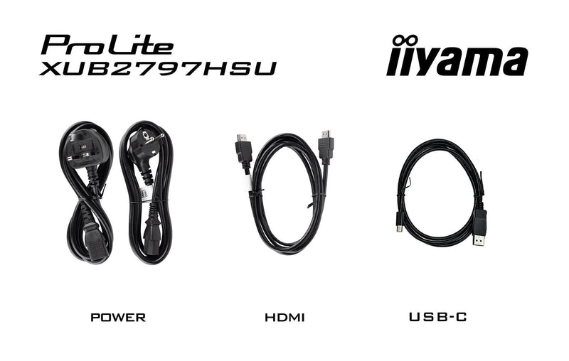 iiyama ProLite XUB2797HSU-W2 Full HD Display 68,6 cm (27')