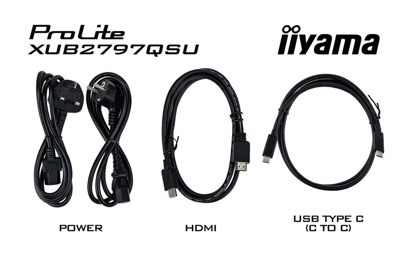 iiyama ProLite XUB2797QSU-W2 Quad HD Display 68,6 cm (27')