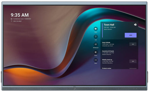 Yealink ETV86 Erweiterter Touchscreen für MeetingBoard 86 218 cm 86 Zoll