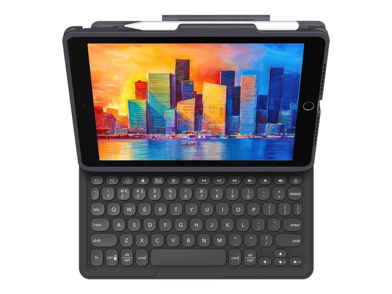 ZAGG Pro Keys - Tastatur & Folio-Set - Nordic ISO - Grau