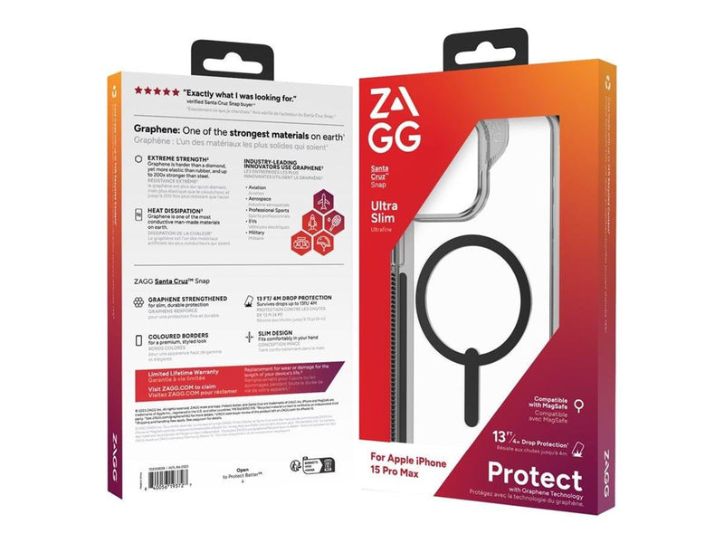 ZAGG Santa Cruz Snap for Apple iPhone 15 Pro Max