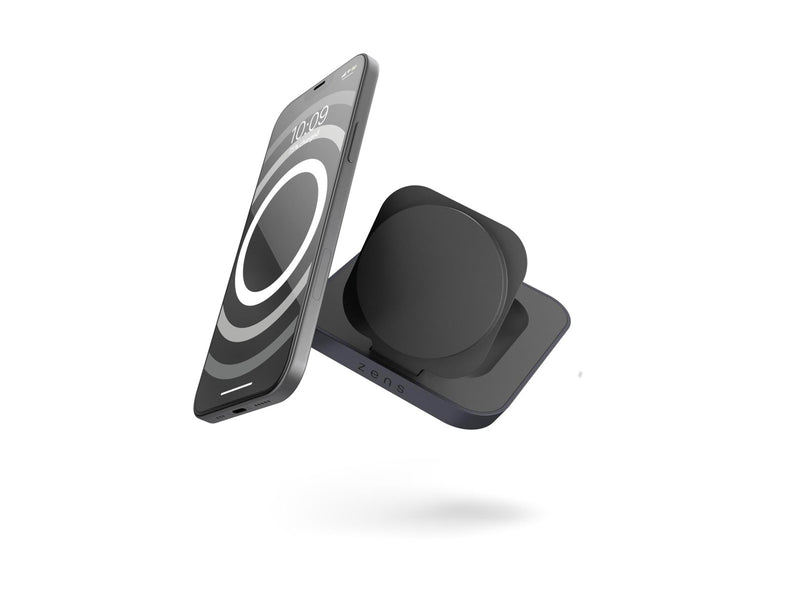 ZENS Magnetic Nightstand Charger Black