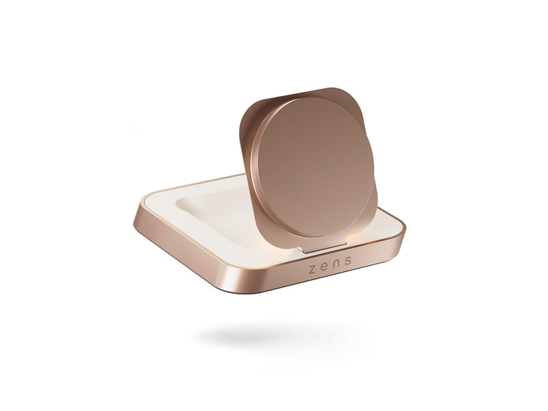 ZENS Magnetic Nightstand Charger Copper