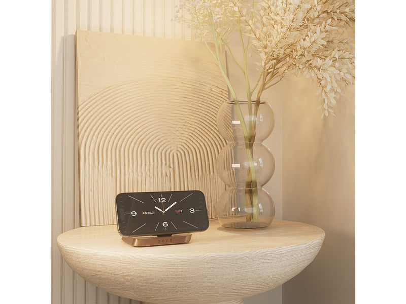 ZENS Magnetic Nightstand Charger Copper