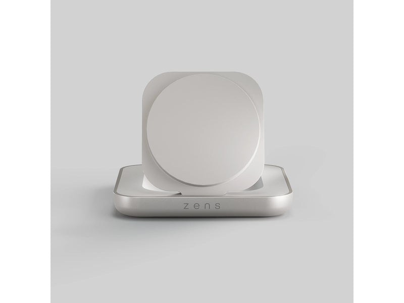 ZENS Magnetic Nightstand Charger - White