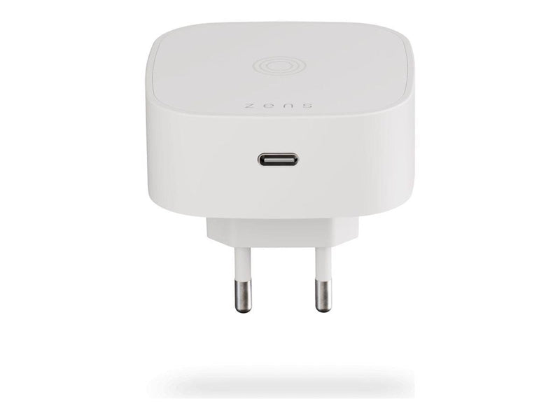 ZENS Wireless Charging Adapter White