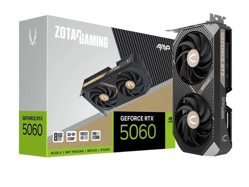 ZOTAC GeForce RTX 5060 AMP! - 8GB GDDR7 RAM - Grafikkarte