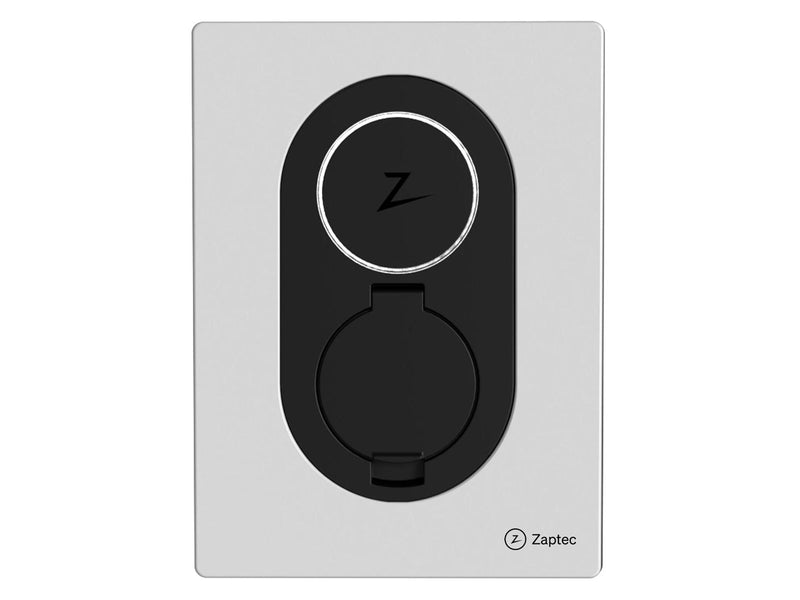 Zaptec GO Front Cover, Cloud white