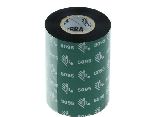 Zebra 05095GS11007 / Ribbon 5095 Resin 110 MM 12-Pack - Ribbons refill (Thermische Überführung) Schwarz