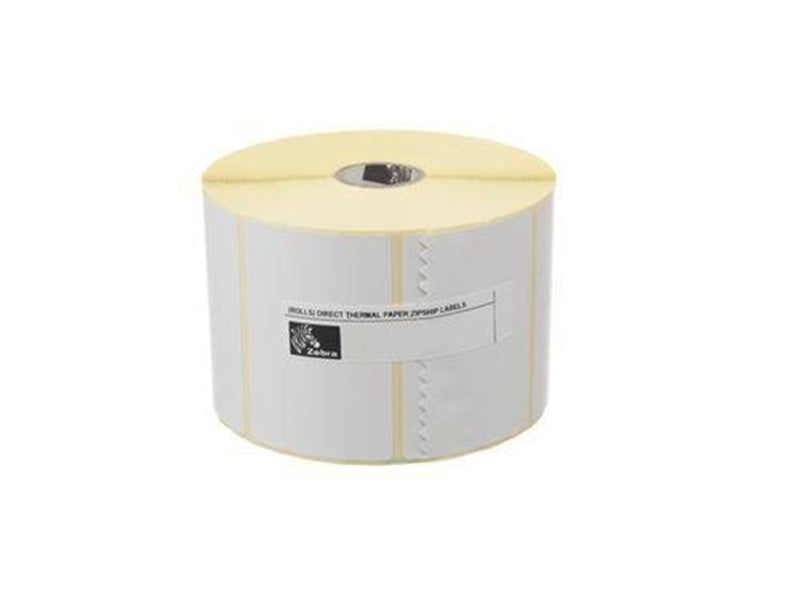 Zebra 3012883-T Z-Perform 1000D Direct Thermal Paper Labels 102 x 178mm Uncoated Permanent Adhesive 25mm Core (12-Pack)