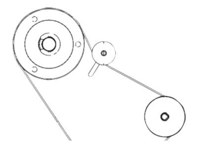 Zebra KIT MAIN DRIVE BELT FOR 110XI4
