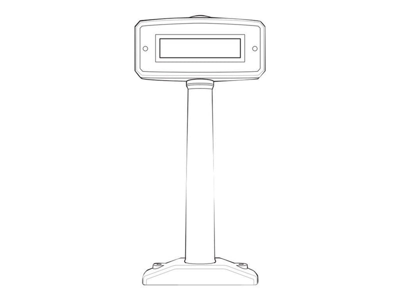 Zebra MP6000 ACCESSORY POLE DISPLAY  MNTR
