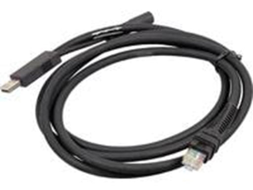 Zebra Shielded USB Straight Cable (Power Plus Connector) - 2.1m