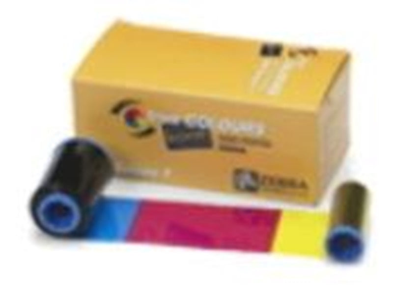 Zebra ZC300 RIBB COLOR1/2YMCKO 400IMGSUPL