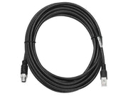 Zebra network cable - 5 m - Schwarz - 5m