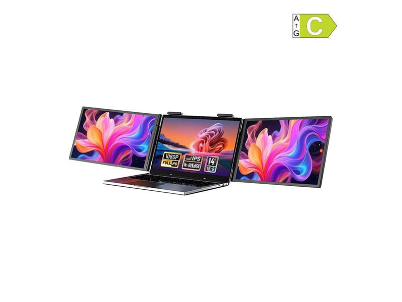 Zeuslap Tragbarer MonitorZEUSLAP ZB14 Dual 14" tragbarer Monitor