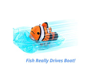 ZhuZhuPets Fish Boat/Dock