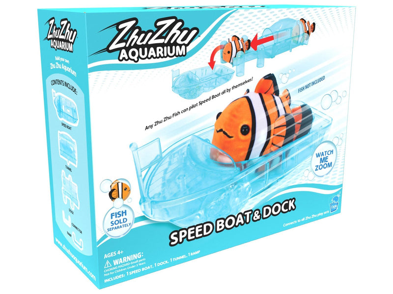ZhuZhuPets Fish Boat/Dock