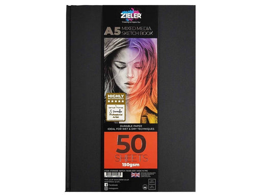 Zieler Sketchbook Hardcover A5 150g.