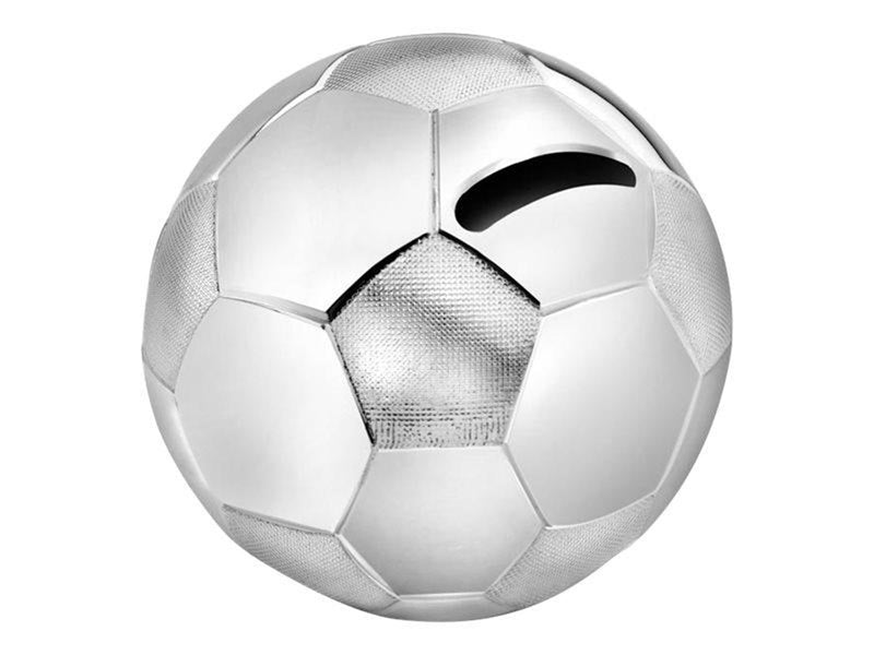 Zilverstad Savings Box Footbal Silver