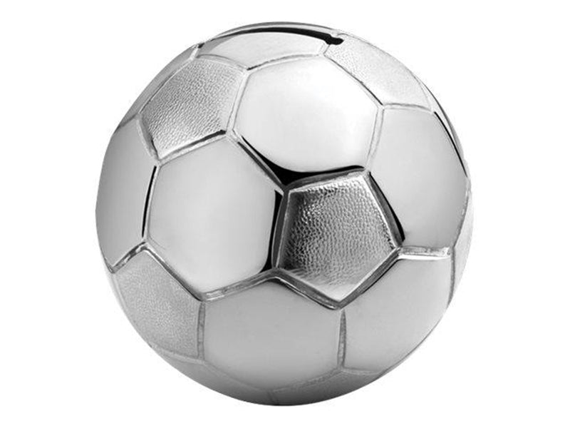 Zilverstad Savings Box Footbal Silver