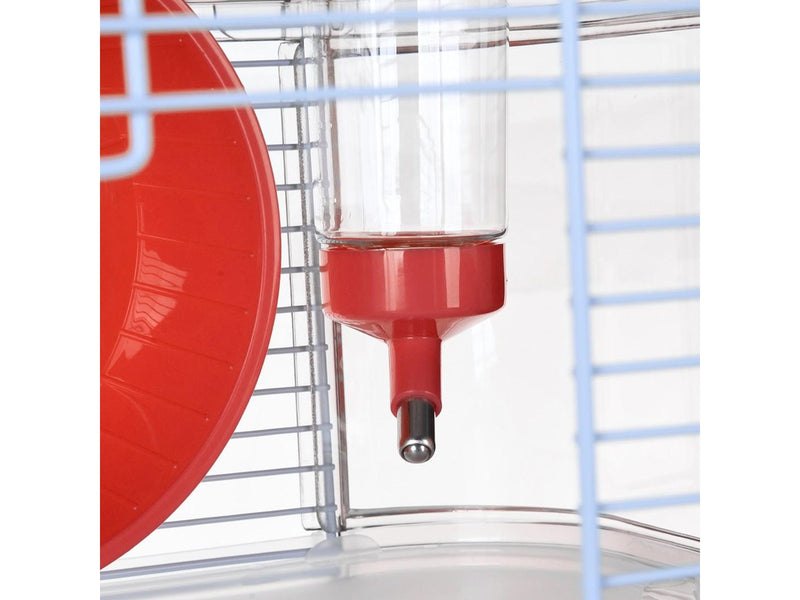 Zolux Rody3 Trio - rodent cage - Red